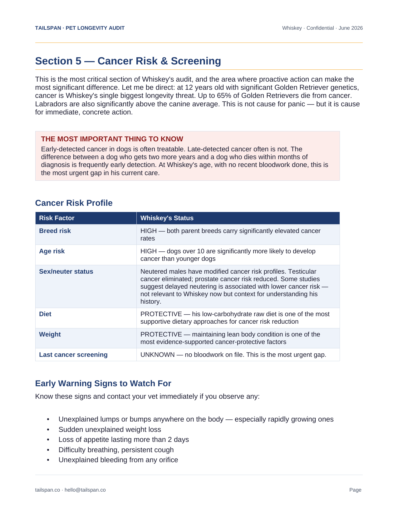 Sample audit page 11