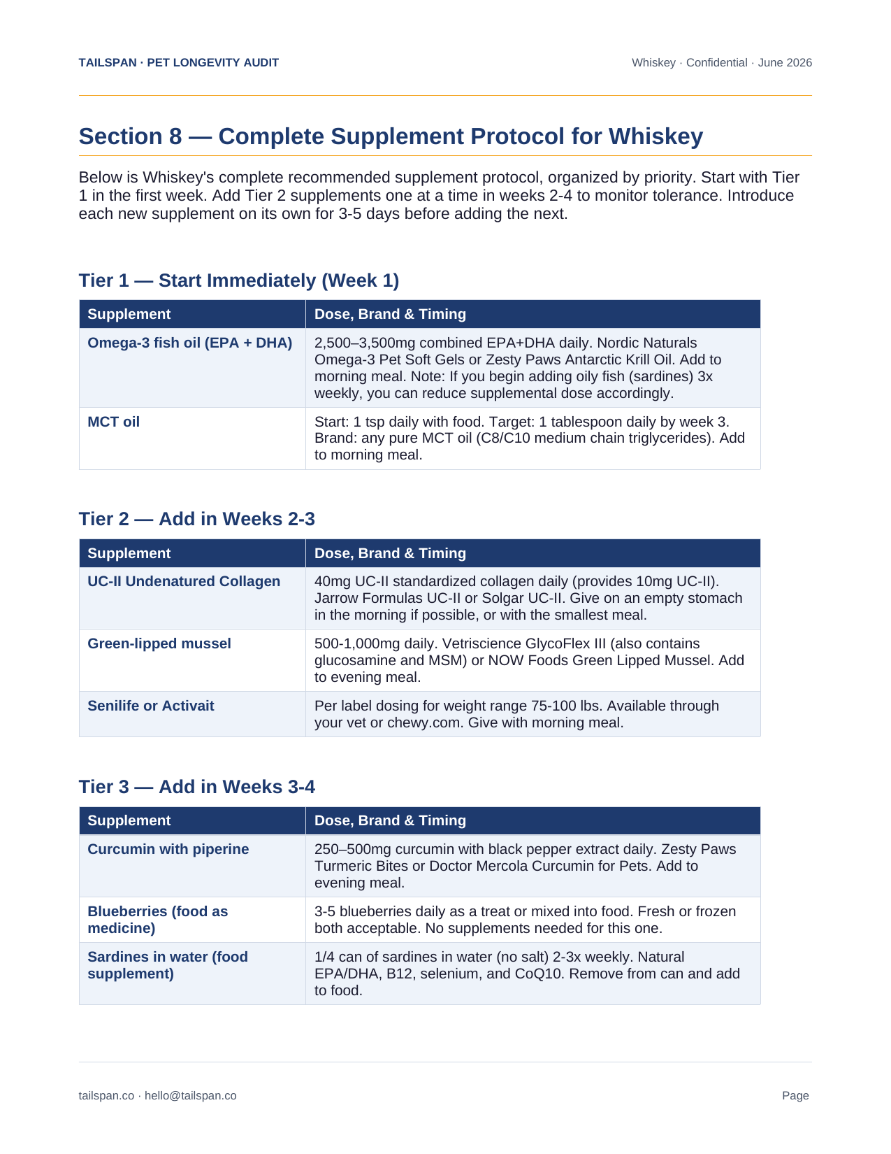 Sample audit page 17