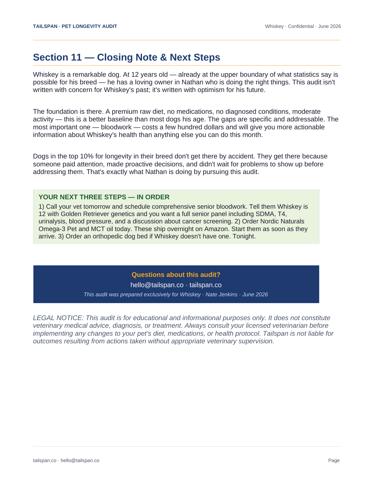 Sample audit page 23